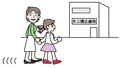 親子のイラスト